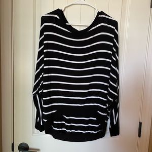 For Cynthia Relaxed sleeve striped shirt
